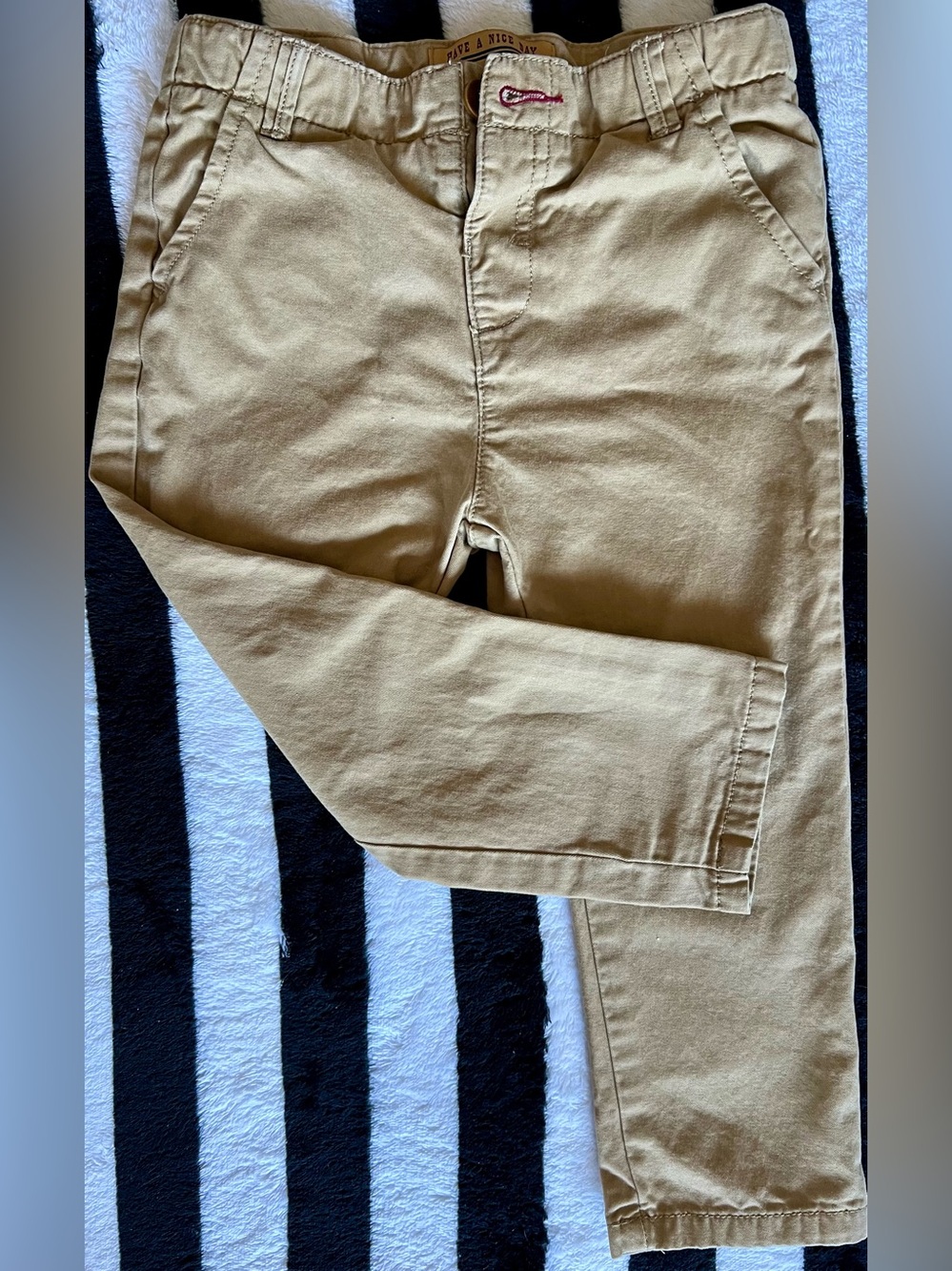 Zara Boys Tan Chino Pants